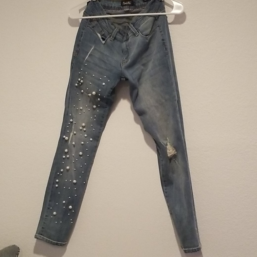 used blu jeans